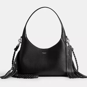 Brooklyn 23 Black With Fringe